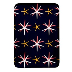 Sea-stars-pattern-sea-texture Rectangular Glass Fridge Magnet (4 Pack) by Amaryn4rt