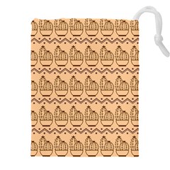 Pattern Design Background Nature Drawstring Pouch (5xl)