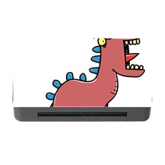 Dinosaur Dragon Drawing Cute Memory Card Reader With Cf by Ndabl3x