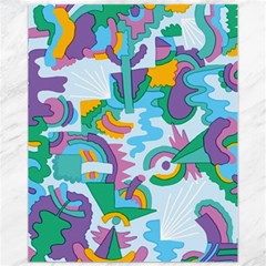Pattern Hotdog Trap Canvas 11  X 14 