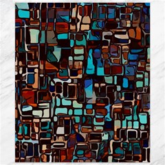 Stained Glass Mosaic Abstract Canvas 20  X 24  by Sarkoni