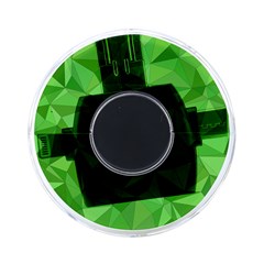 Mosaic Tile Geometrical Abstract On-the-go Memory Card Reader by Pakjumat