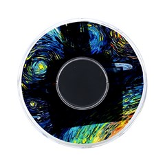 Star Ship Parody Art Starry Night On-the-go Memory Card Reader by Modalart