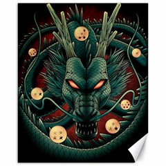 Dragon Art Canvas 16  X 20  by Pakjumat