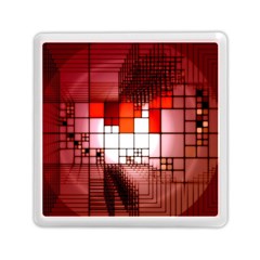 Pattern Structure Light Patterns Memory Card Reader (square) by Hannah976