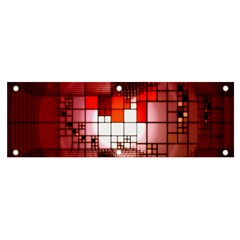 Pattern Structure Light Patterns Banner And Sign 6  X 2  by Hannah976