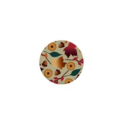 Autumn Leaves Colours Season 1  Mini Buttons