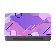 Hand Drawn Abstract Organic Shapes Background Memory Card Reader With Cf by Apen