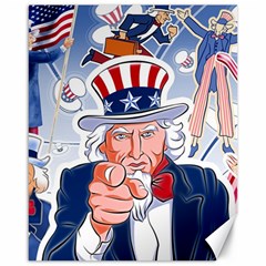 Independence Day United States Of America Canvas 16  X 20  by Ket1n9