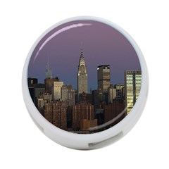 Skyline City Manhattan New York 4-port Usb Hub (two Sides) by Ket1n9