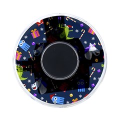 Colorful Funny Christmas Pattern On-the-go Memory Card Reader