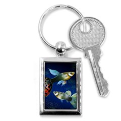 Marine Fishes Key Chain (rectangle)
