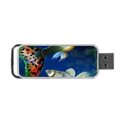 Marine Fishes Portable Usb Flash (one Side)