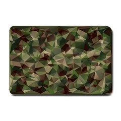 Abstract Vector Military Camouflage Background Small Doormat by Bedest