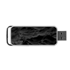 Black Sea Minimalist Dark Aesthetics Vaporwave Portable Usb Flash (two Sides) by Cemarart