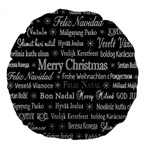 Abstract Advent Backdrop Background Card Large 18  Premium Flano Round Cushions Front