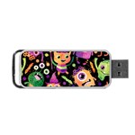 Fun Halloween Monsters Portable USB Flash (Two Sides) Front