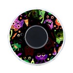 Fun Halloween Monsters On-the-Go Memory Card Reader Front