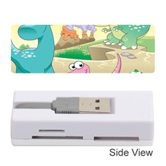 Kids Mural Cartoon Dinosaur Memory Card Reader (stick)