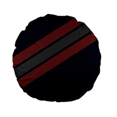 Abstract, Cool, Dark New, Pattern, Race Standard 15  Premium Flano Round Cushions