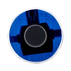 Blue Abstract, Background Pattern, Texture On-the-go Memory Card Reader