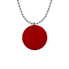 Red Chinese Background Chinese Patterns, Chinese 1  Button Necklace by nateshop