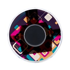 Colorful Abstract Background, Geometric Background On-the-go Memory Card Reader