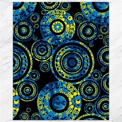 Authentic Aboriginal Art - Circles (paisley Art) Canvas 11  X 14 