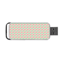 Spirals Geometric Pattern Design Portable Usb Flash (one Side)