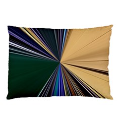 Zig Zag Pattern Geometric Design Pillow Case (two Sides) by Cemarart