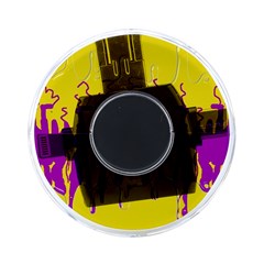Yellow And Purple In Harmony On-the-go Memory Card Reader by pepitasart