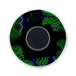 Authentic Aboriginal Art - After The Rain On-the-Go Memory Card Reader Back