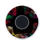 Floral Patter Flowers Floral Drawing On-the-Go Memory Card Reader Back