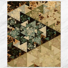 Triangle Geometry Colorful Fractal Pattern Canvas 16  X 20  by Cemarart