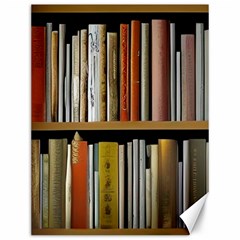 Book Nook Books Bookshelves Comfortable Cozy Literature Library Study Reading Reader Reading Nook Ro Canvas 12  X 16  by Maspions