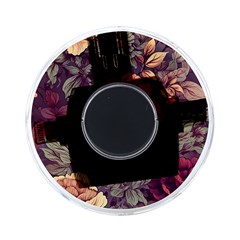 Flowers Pattern Texture Design Nature Art Colorful Surface Vintage On-the-go Memory Card Reader by Maspions