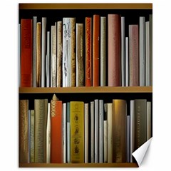 Book Nook Books Bookshelves Comfortable Cozy Literature Library Study Reading Reader Reading Nook Ro Canvas 11  X 14  by Maspions
