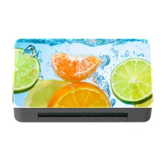 Fruits, Fruit, Lemon, Lime, Mandarin, Water, Orange Memory Card Reader With Cf