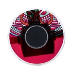 Mandala red On-the-Go Memory Card Reader Back