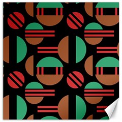 Abstract Geometric Pattern Canvas 20  X 20  by Maspions