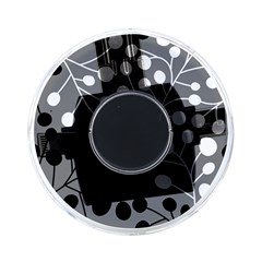 Abstract Nature Black White On-the-go Memory Card Reader by Maspions