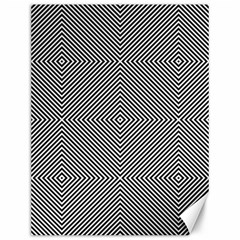 Abstract Diagonal Stripe Pattern Seamless Canvas 12  X 16  by Maspions