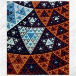 Fractal Triangle Geometric Abstract Pattern Canvas 8  x 10  8.15 x9.66  Canvas - 1