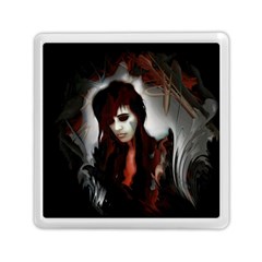Melancholy Autumn Memory Card Reader (square) by MRNStudios