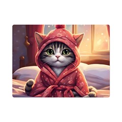 Cat 2 Premium Plush Fleece Blanket (mini) by 2607694a