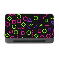 Geometric Seamless Pattern Memory Card Reader With Cf by Hannah976