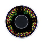 Grateful Dead Bear Pattern On-the-Go Memory Card Reader Front