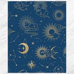 Seamless Galaxy Pattern Canvas 11  X 14  by Ket1n9