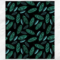 Leaves Pattern Abstract Blade Canvas 8  X 10  by Loisa77