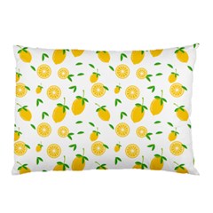 Illustrations Lemon Citrus Fruit Yellow Pillow Case (two Sides) by anzea